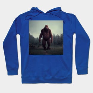 Sasquatch in Nature Hoodie